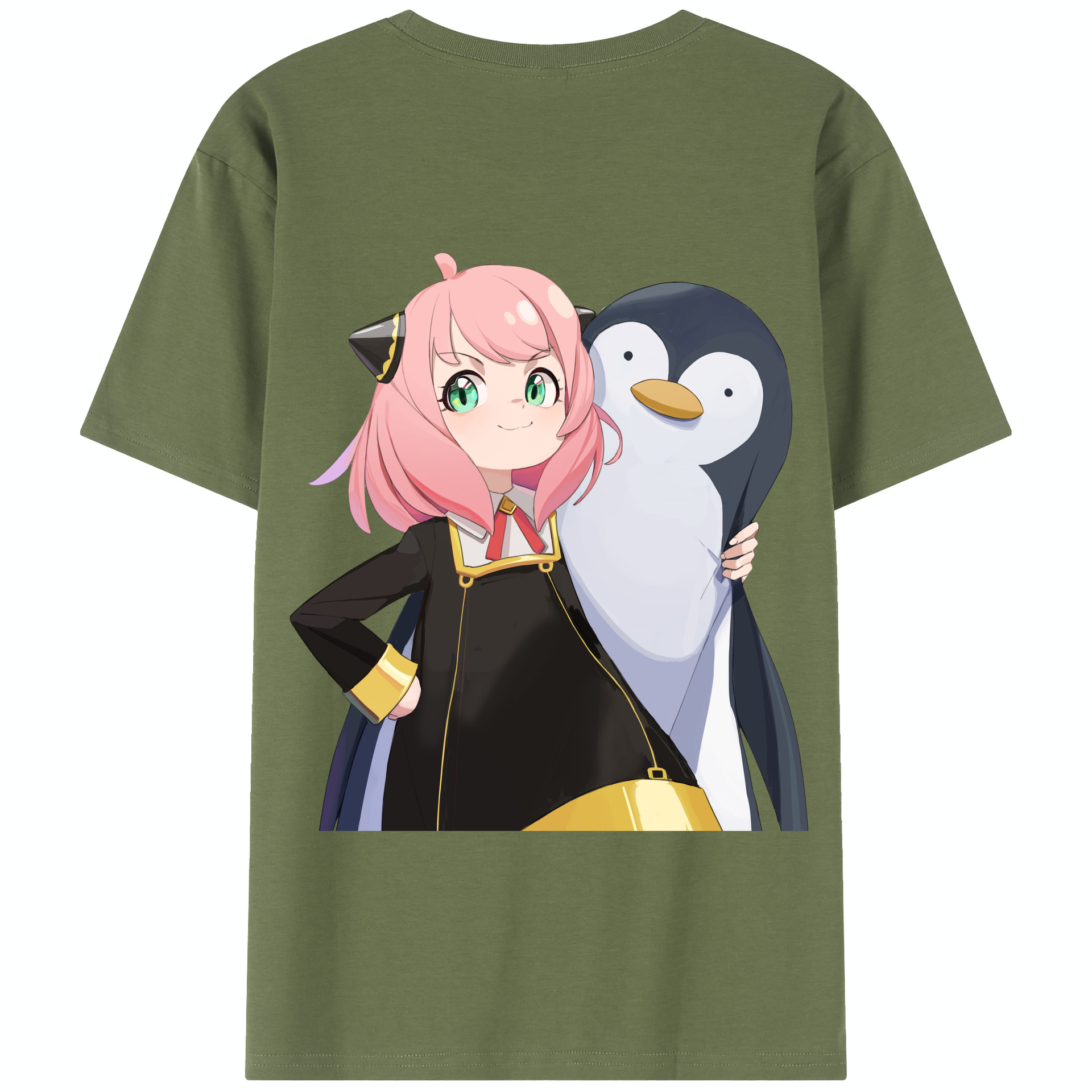 （画像用） SPY×FAMILY间谍家家酒 綿100％半袖Tシャツ（背面プリント）